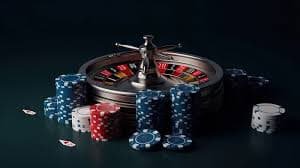 Baccarat ကတ်ဂိမ်း ကစားနေသော ကစားသမားများ table မြင်ကွင်း